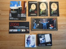 8 x Guinness Advertising Collectables Calendars Postcard Pictures job lot