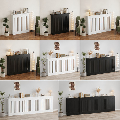 Radiator cover vertical slat - cover,