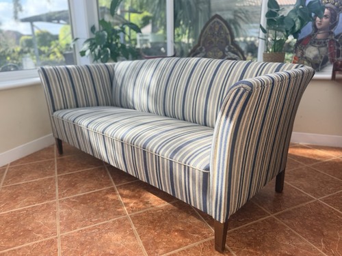 Vintage danish seater sofa - 3,