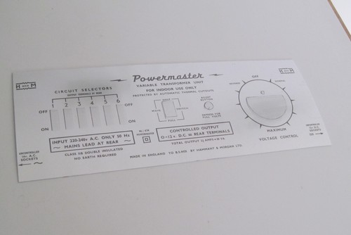 Powermaster replacement face - replacement,