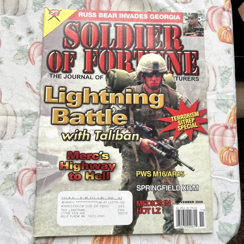 Soldier fortune magazine - soldier,