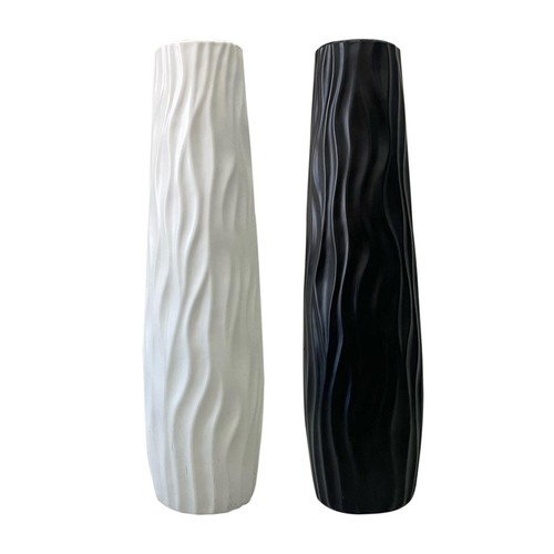 Large plastic floor vase - plastic,