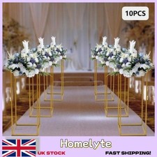 10Pcs Metal Flower Stand