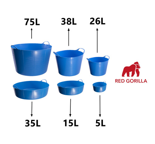 Blue gorilla tub - gorilla, trug