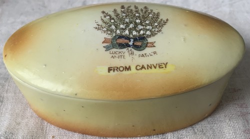 Vintage ceramic crested - vintage,