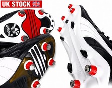 12 x Football Studs Red White