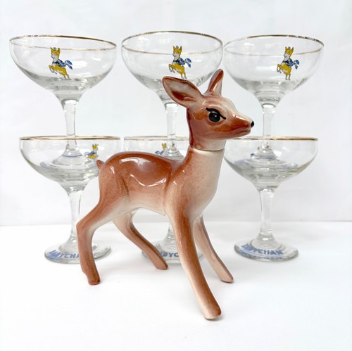 Babycham vintage 1960s 70s - 1960s/70s, six