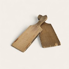 Vintage Wooden Butter Paddles / Butter Hands