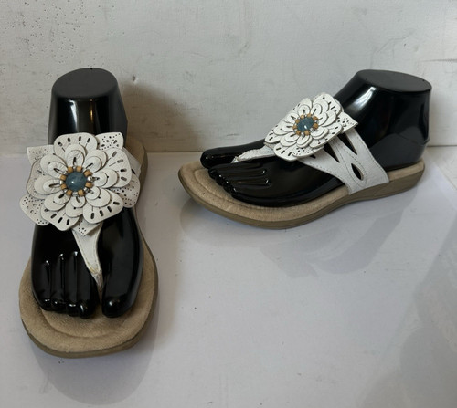 Earth spirit leather sandals - earth,