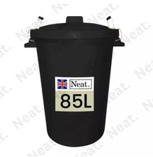 2 X 85LITRE Large Plastic