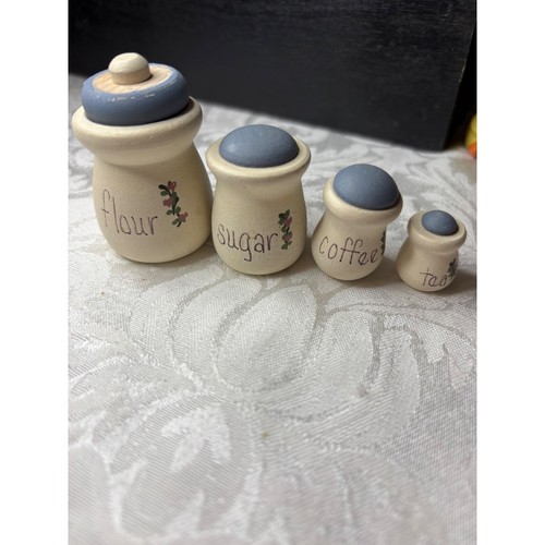 Vintage miniature wooden - vintage,