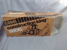 Case 1:35 Scale Construction King Backhoe Loader Model