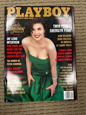 PLAYBOY MAGAZINE DECEMBER 1990 GALA CHRISTMAS ISSUE PLAYMATE SHERILYN FERN EX
