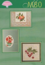 Pergamano Fruits & Flowers Cards Pattern & Instruction Book Sara Keen  M80