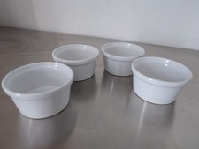 Ramekins x 4 - White 4inch