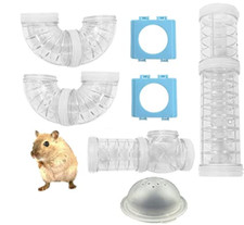 .Hamster Tubes Set Transparent