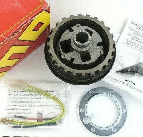 Genuine momo steering wheel - steering,
