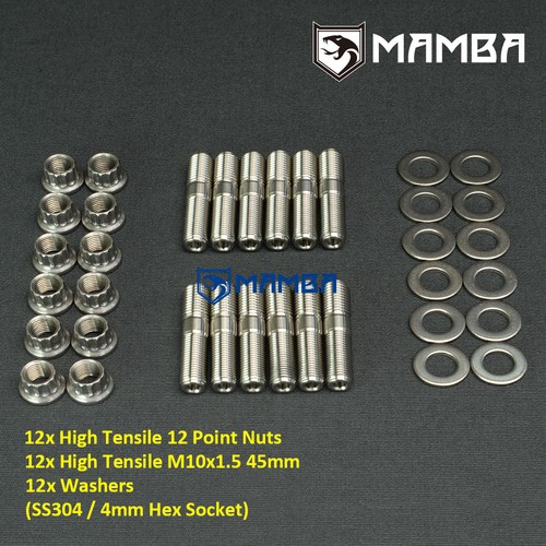 Cnc ss304 turbo manifold stud - turbo,