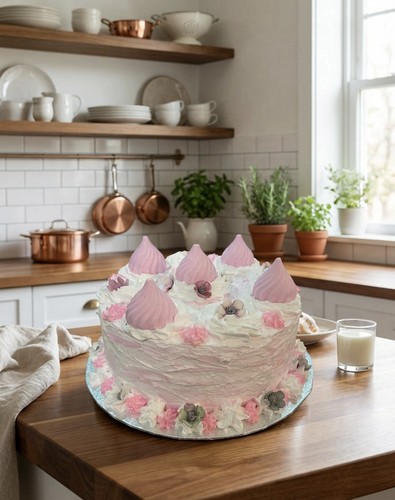 Fake artificial cake display - artificial,