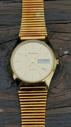 Vintage microma mens watch - microma,