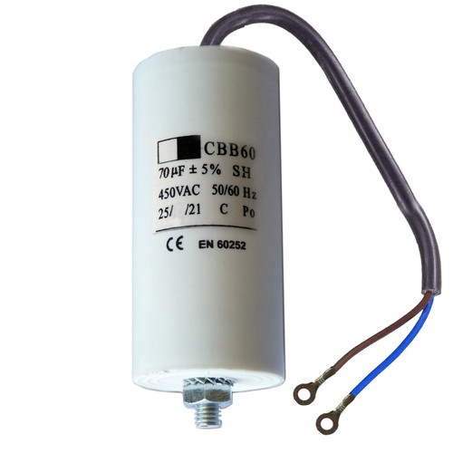 70uf mfd wired - wired, capacitor