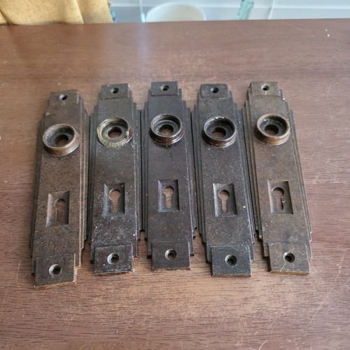 Vintage art deco bakelite door - art,