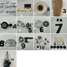 VINTAGE 1957 SINGER 401A SEWING MACHINE PARTS