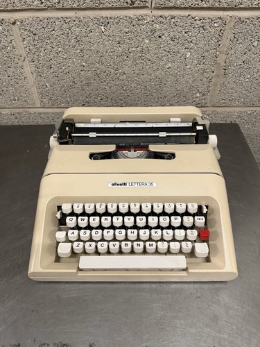 Olivetti lettera portable - 35,