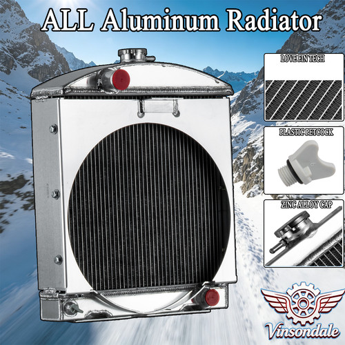 Aluminum rows radiator for - rows,