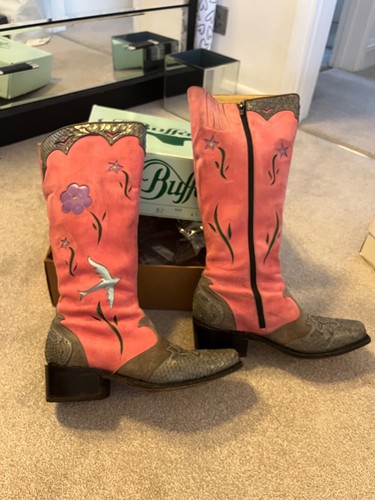 Buffalo vintage pink and grey - pink,