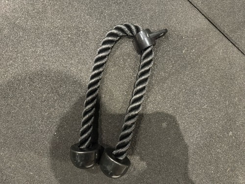 Tricep rope push pull - rope,