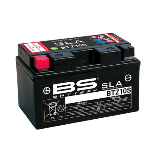 Btz10s battery fit - (ytz10s),