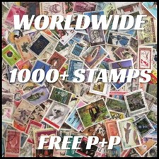 WORLDWIDE – 1000+ STAMPS ALL