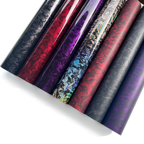 Forged carbon fiber vinyl - forged,