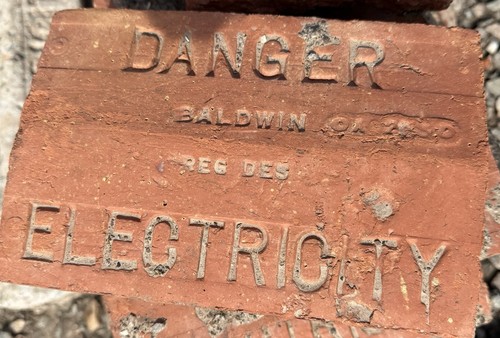 Antique baldwin danger - baldwin, "danger