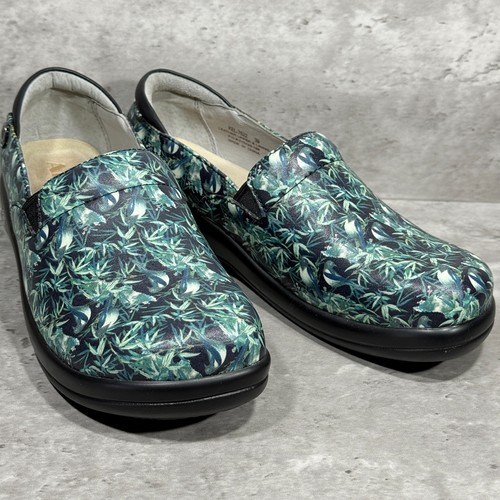 Alegria keli leather clogs - leather,