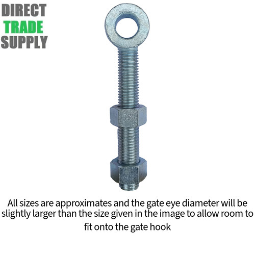 Pair adjustable gate eye - pair,