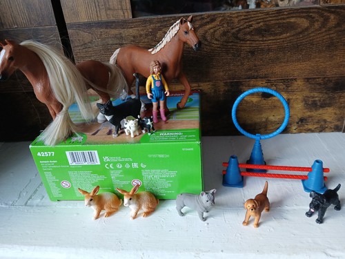Schleich job lot horses - lot,,