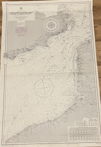 113cm 72cm admiralty chart - 113cm, x