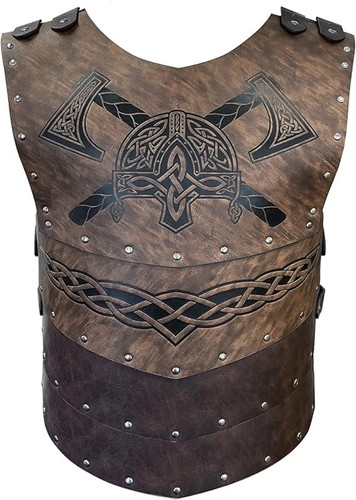 Viking faux leather embossed - viking,