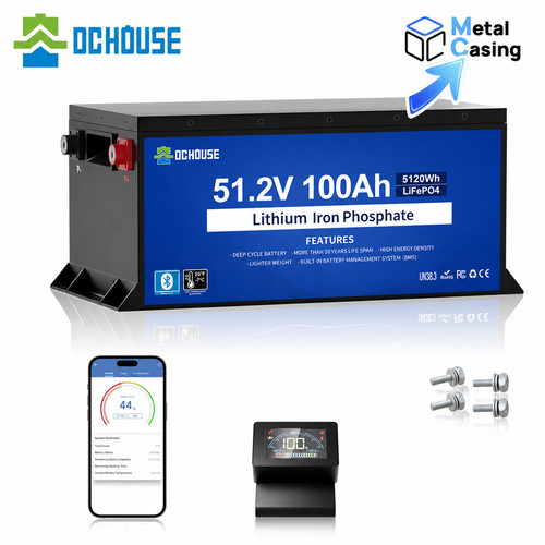 House 48v 100ah - 48v, metal