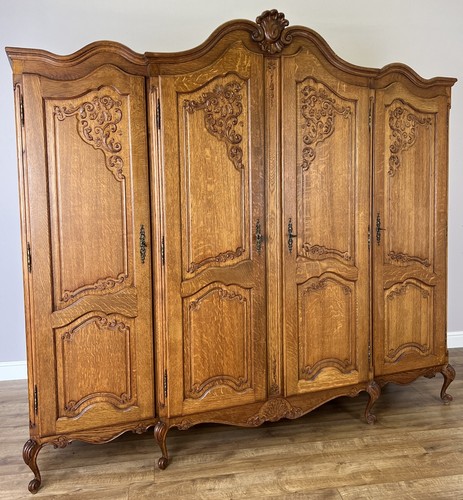 Wardrobe vintage french louis - vintage,