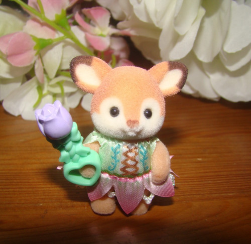 Sylvanian families baby - baby, flower