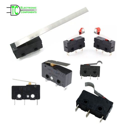 Mini micro switches 250v - 5a, 3