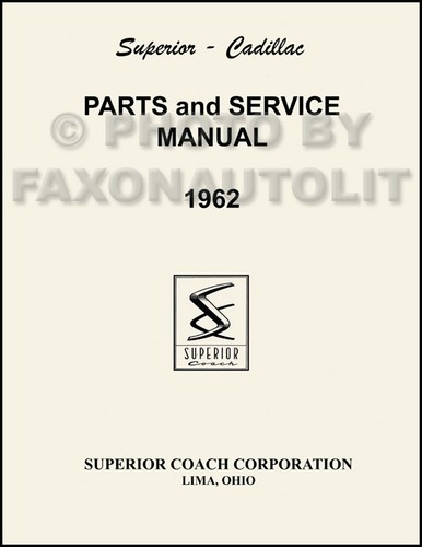 1962 cadillac superior parts - 1962,