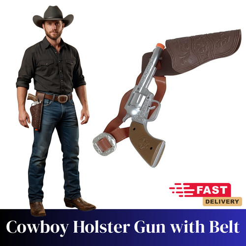 Cowboy holster gun with - cowboy,