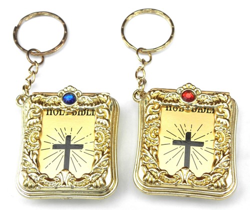 Miniature bible key ring - miniature,