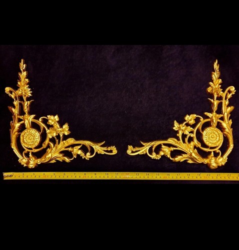 Pair decorative moulding - pair,