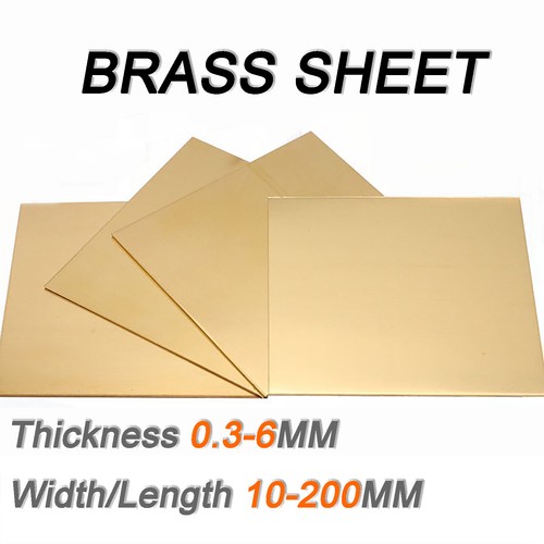 Natural brass sheet metal - brass,