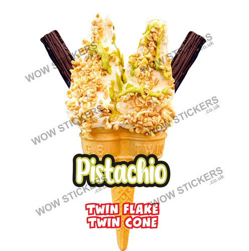 Ice cream van sticker